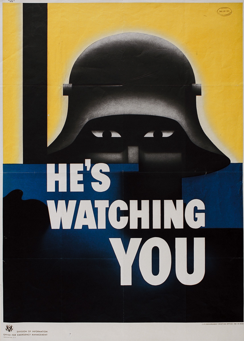 Illustration for article titled The Best Operations Security Propaganda Posters From World War II
